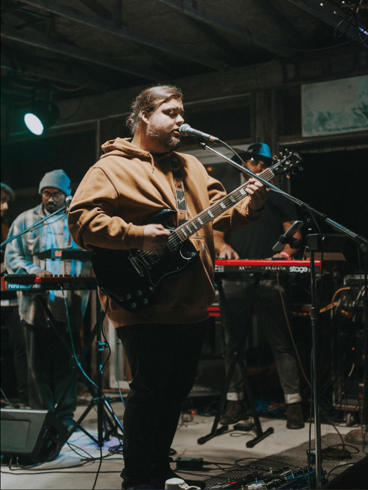 Jesse Murphy, of the Jesse Murphy Band and Jesse Murphy Trio, performing live.