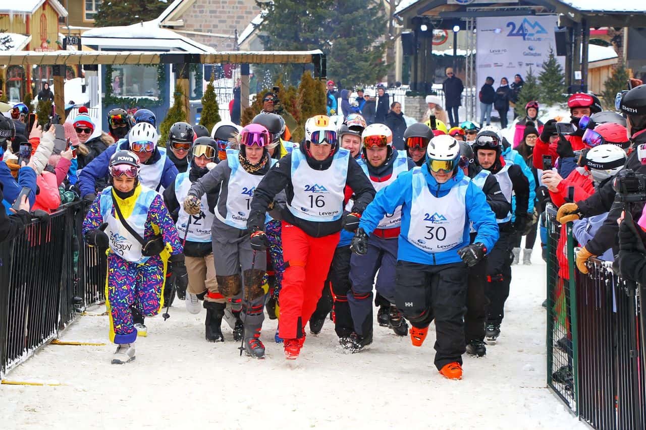 Start line 24H at Blue MTN.