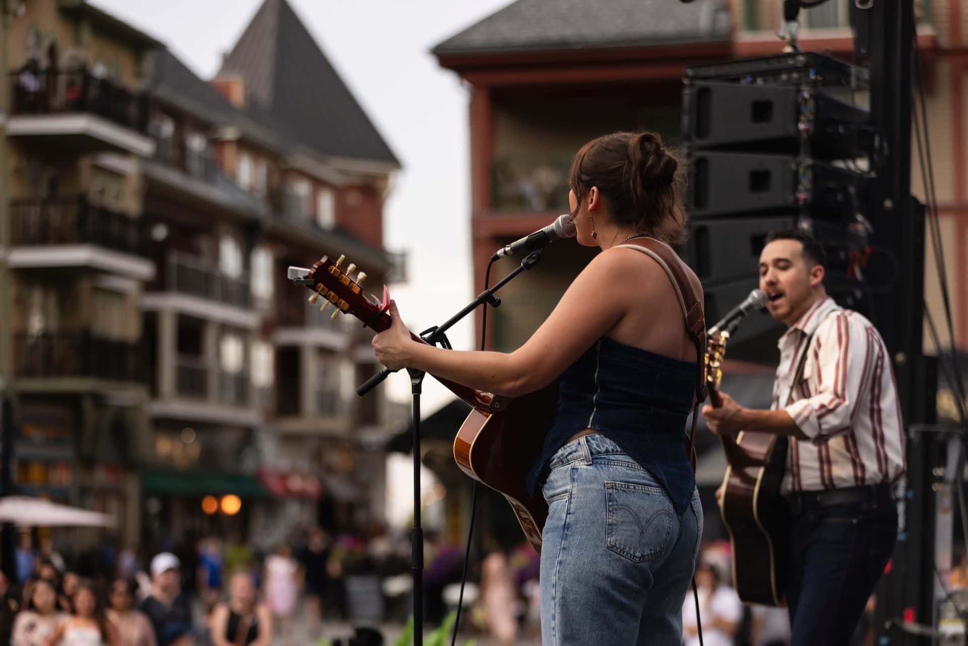 Canadian Country Artists, Rosewood Ave, performing live on the Subaru Stage for Country Fest 2025 at Blue.