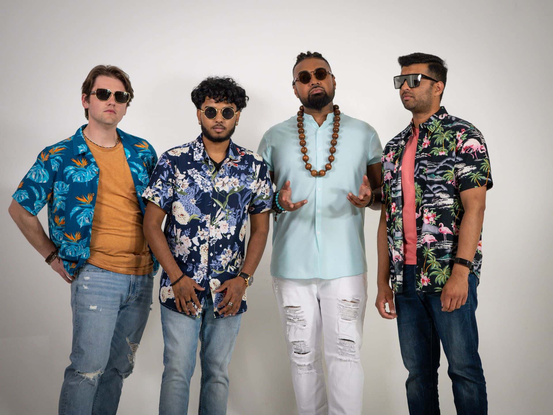 Official band photo of Toronto-based Reggae artists, Black Creek Reign.