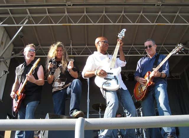 The Carpet Frogs performing live at the CNE in 2022