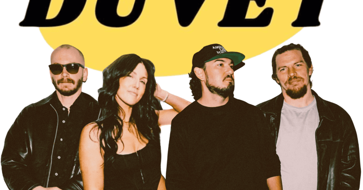 Official promo image for band DUVET