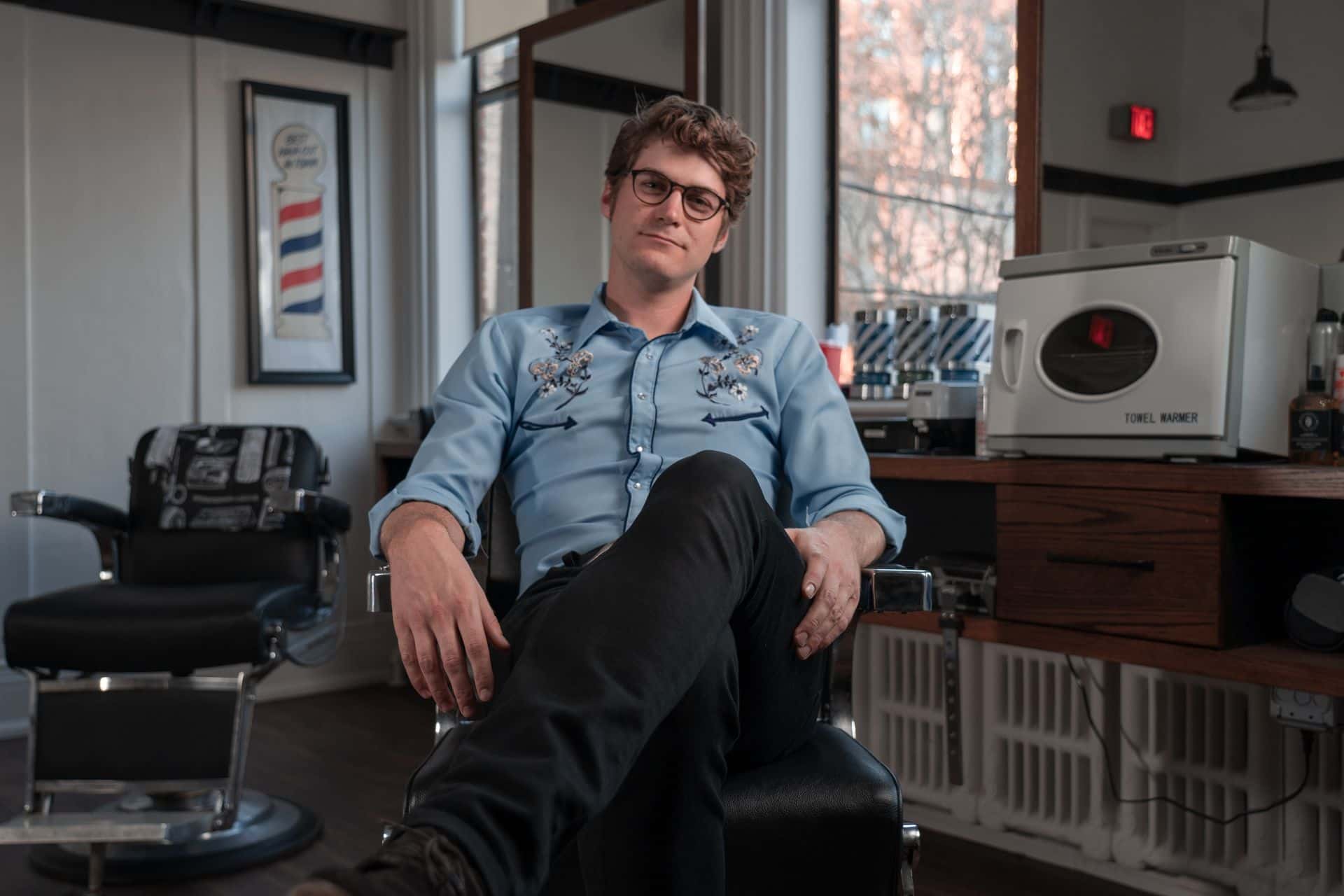 Official promo image for Toronto-based singer-songwriter, Sam Polley, of Sam Polley and The Old Tomorrows.