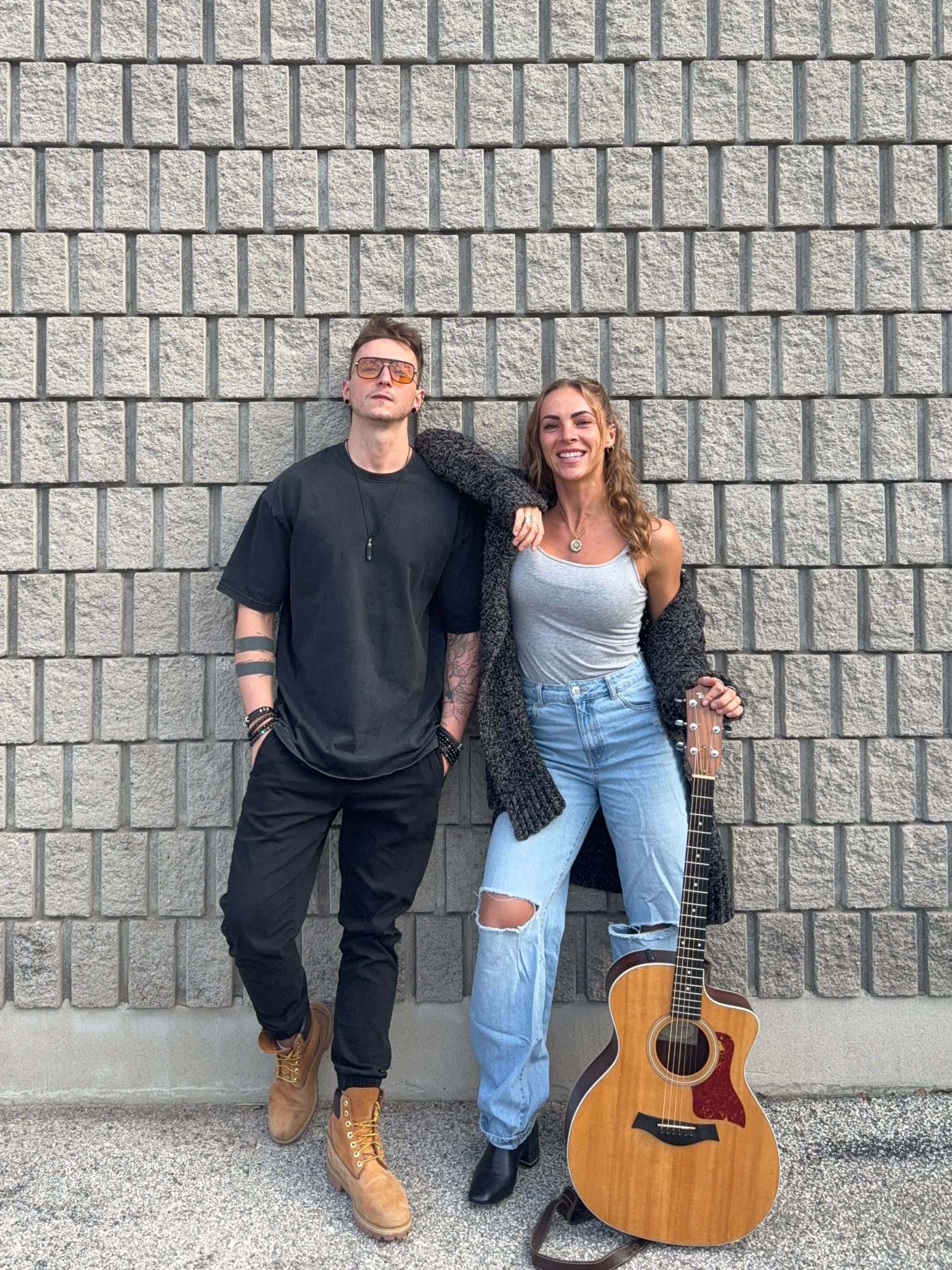 Official promo image for Collingwood musical duo, The Cold Flame