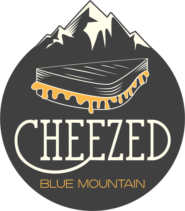 Official logo for Cheezed Blue Mountain