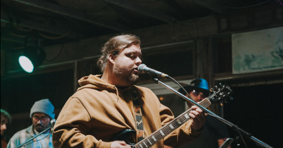 Jesse Murphy, of the Jesse Murphy Band and Jesse Murphy Trio, performing live.
