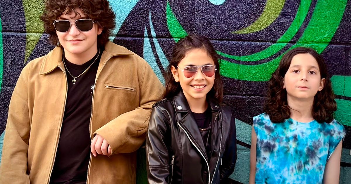 Official promo image for viral tween rock band, Twisted Fate