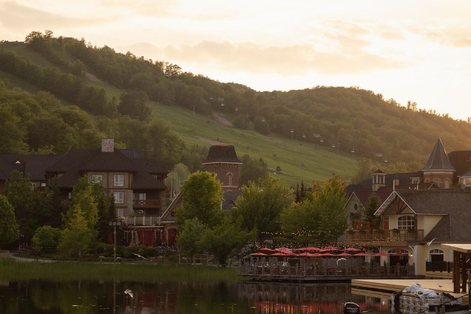 A beautiful landscape photo of the Village in summer.